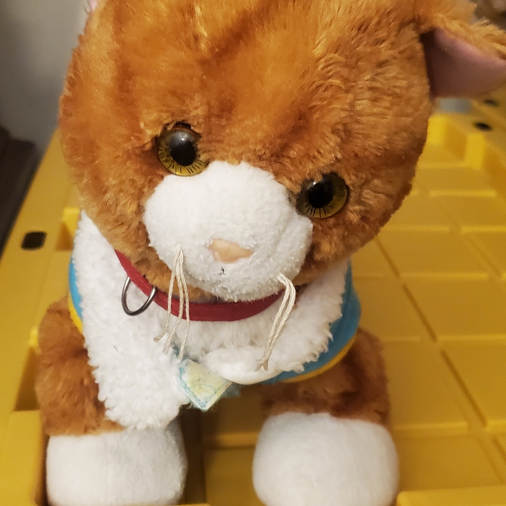 Build-A-Bear Brown and White Plush Toy